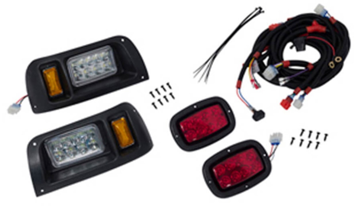 02-114 GTW® Adjustable LED Light Kit Club Car DS