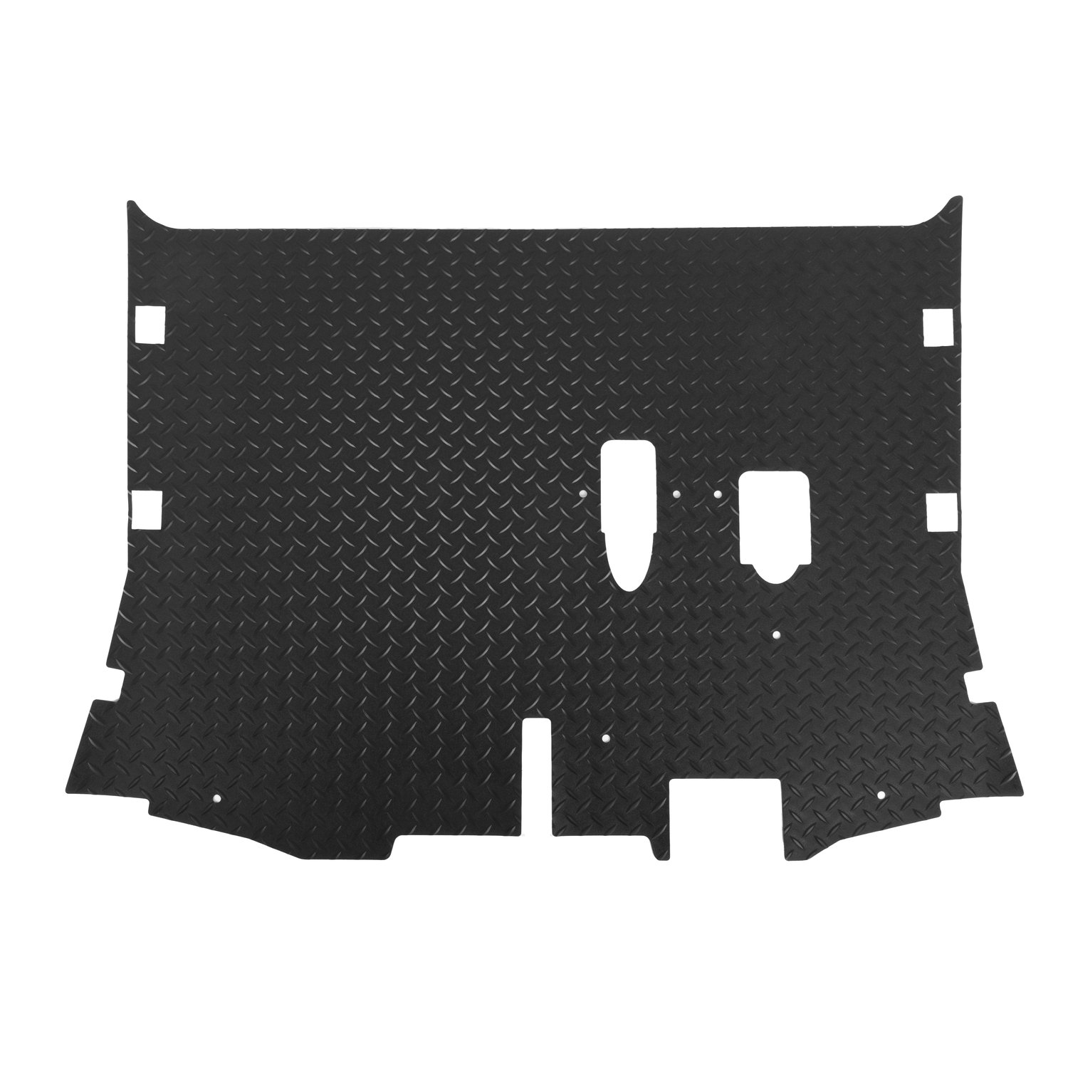 03-018 GTW Replacement Diamond Plated Floormat for E-Z-Go RXV