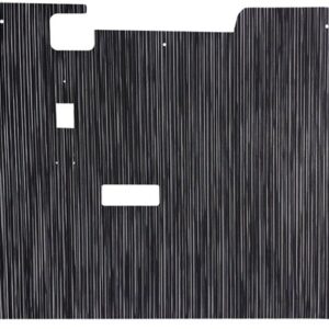 03-150 Chilewich® Premium E-Z-GO TXT Black Ribweave Floor Mat