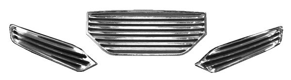 05-088 Yamaha G29/Drive HAVOC Street Style Chrome Grille Inserts