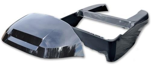 05-A01 MadJax® Black OEM Club Car Precedent Rear Body and Front Cowl
