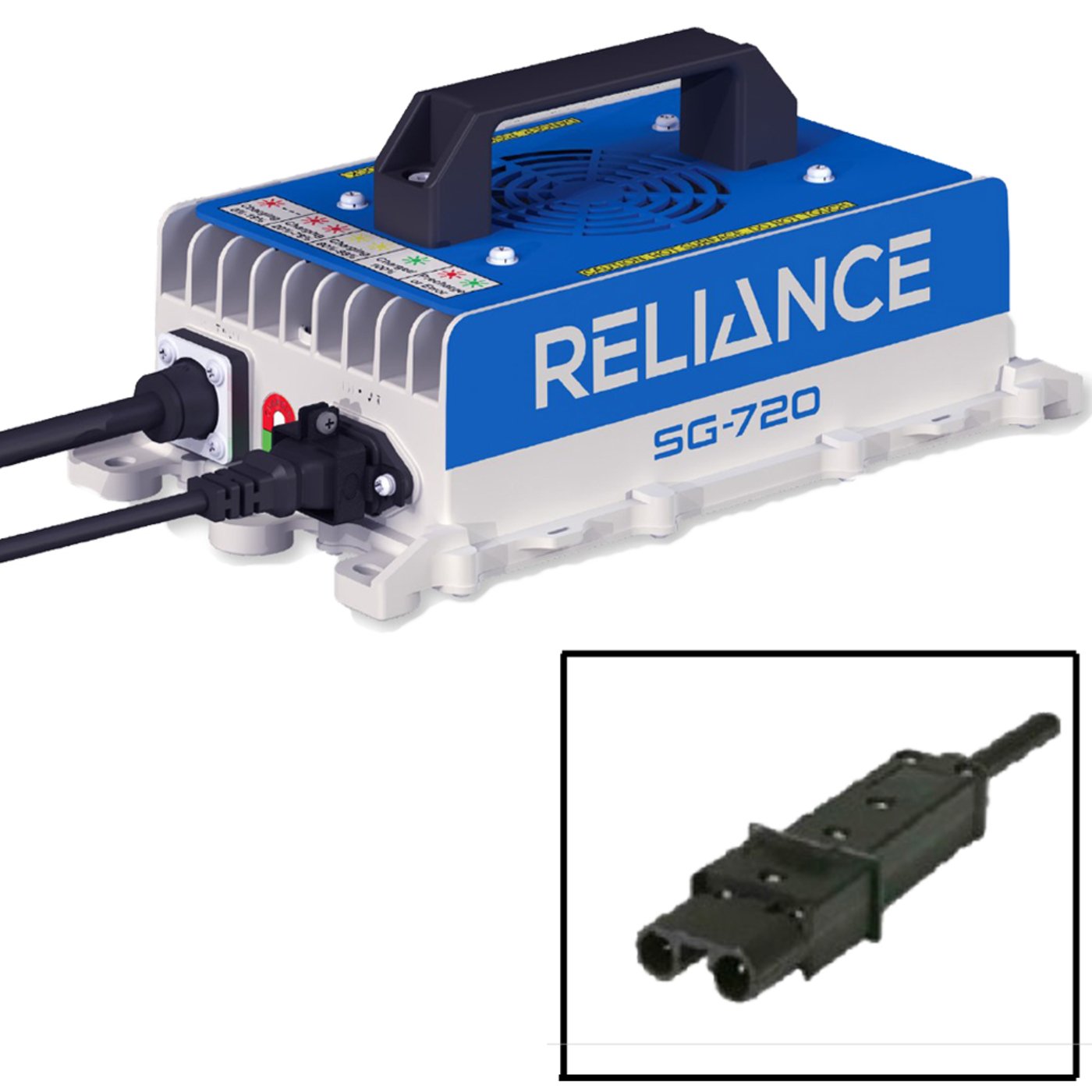07-010 RELIANCE™ SG-720 High Frequency Industrial Yamaha Charger - 48v G19-G22 Paddle