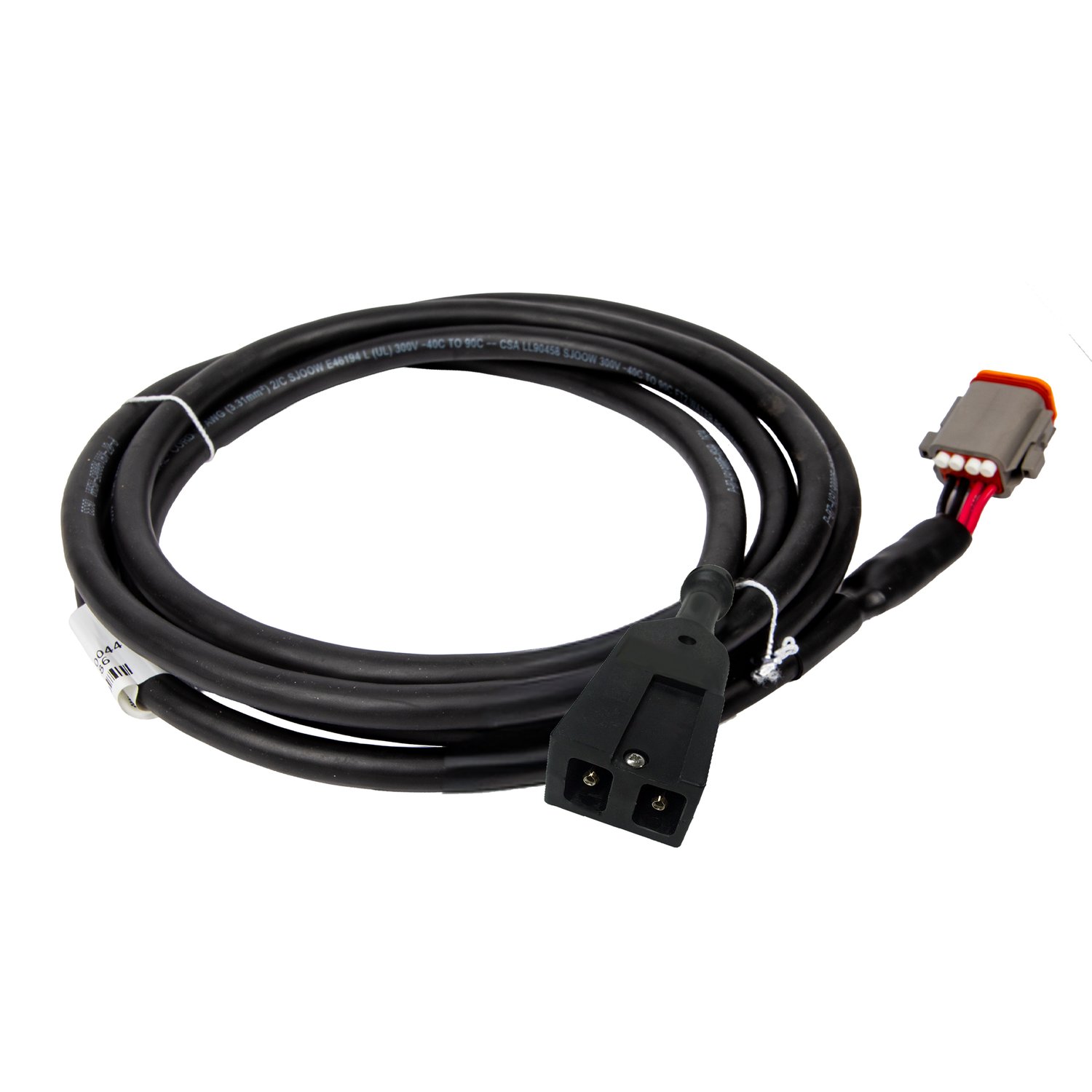 07-030 DC Cord, 18Ga, 104", 48V EZGo Powerwise, for TT-650W