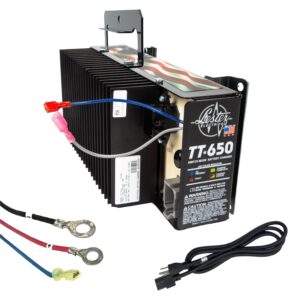 07-043 TT-650W Charger w/DC Cord, w/Ring Terminals