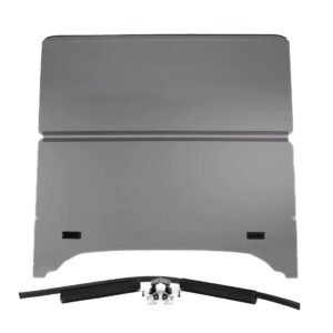 09-135 Folding Tinted 1/4" Windshield for Storm Body Kits with 3/4” Struts
