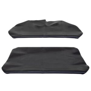 10-030 MadJax® Black Club Car DS Front Seat Cover Only
