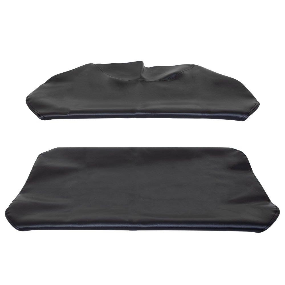10-030 MadJax® Black Club Car DS Front Seat Cover Only