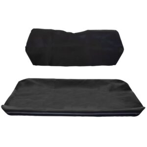 10-031 MadJax® Black E-Z-GO TXT / RXV Front Seat Cover Only