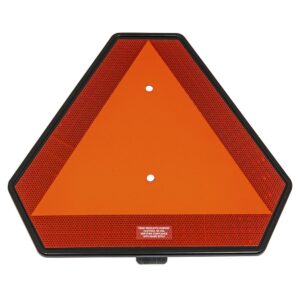 135101 Plastic Slow Moving Vehicle Triangle - 12 Pack