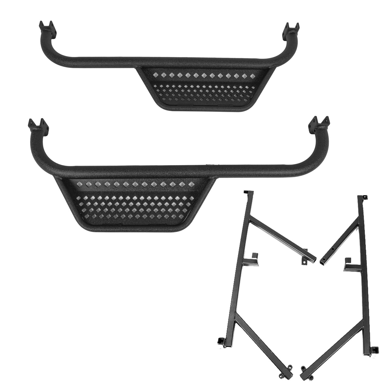 14-047 MJ Armor Nerf Bar w/Brackets - Fits Yahama Drive2