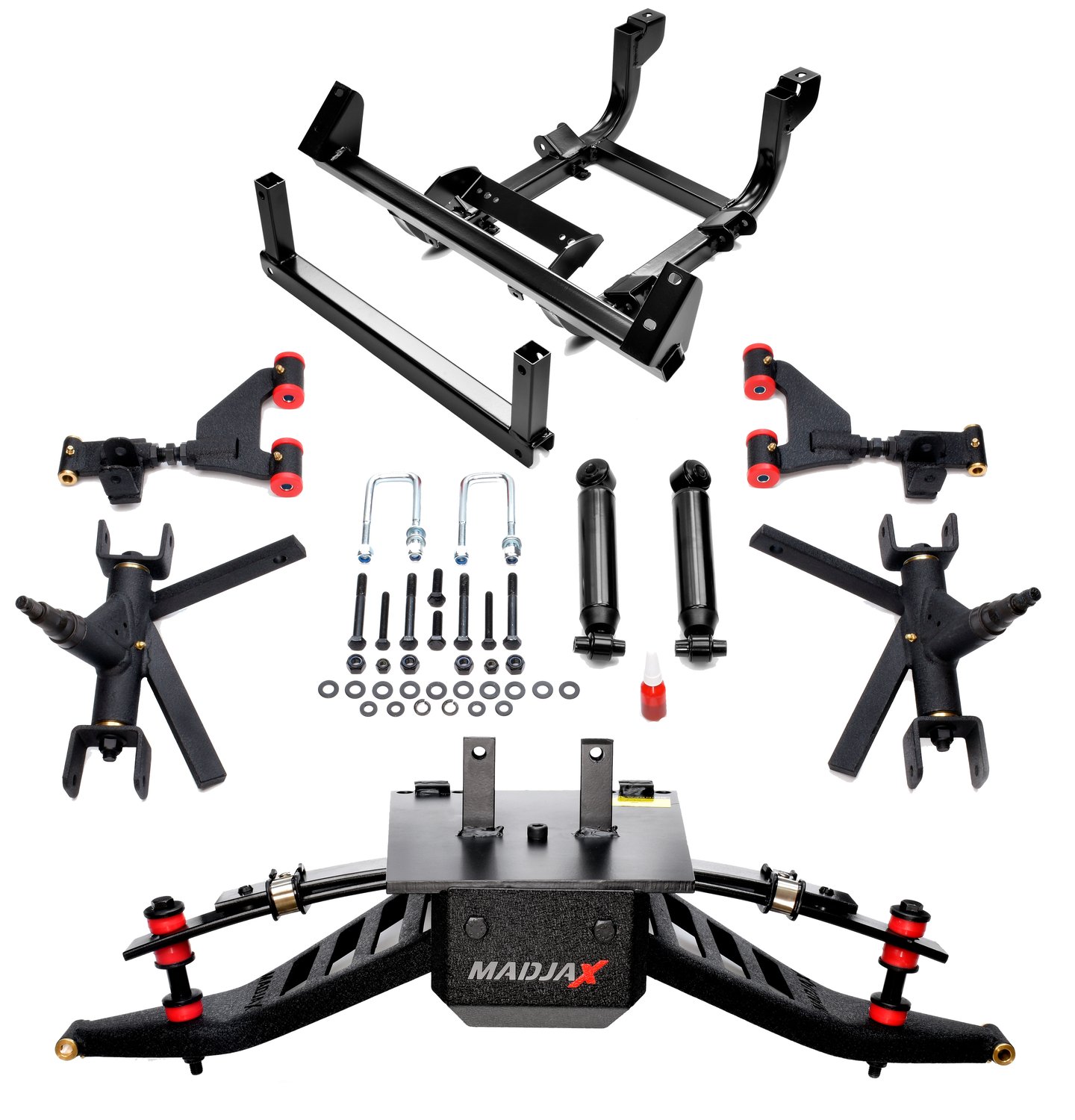 16-062 MadJax 4" King XD Lift Kit for Yamaha Drive2 with Independent Rear Suspension