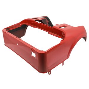 18-142 Premium Metallic Flame Red Rear Body