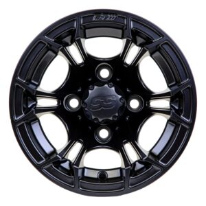 19-383 10" Spyder Wheel - Matte Black