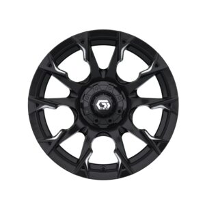 19-417 15" Diablo Gloss Black & Machined