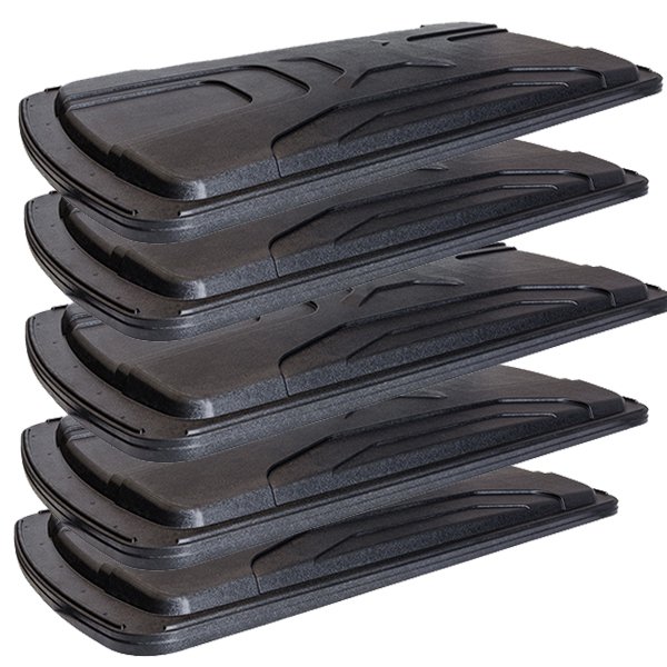 26-152-5 RedDot Versa Triple Track Top - Black - Bulk Pack of 5