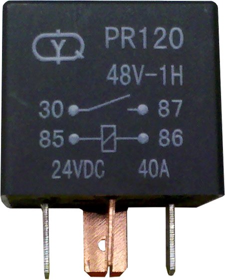 2RL020 PR120 48V-1H Relay for Golf car...(DL-32-48)..