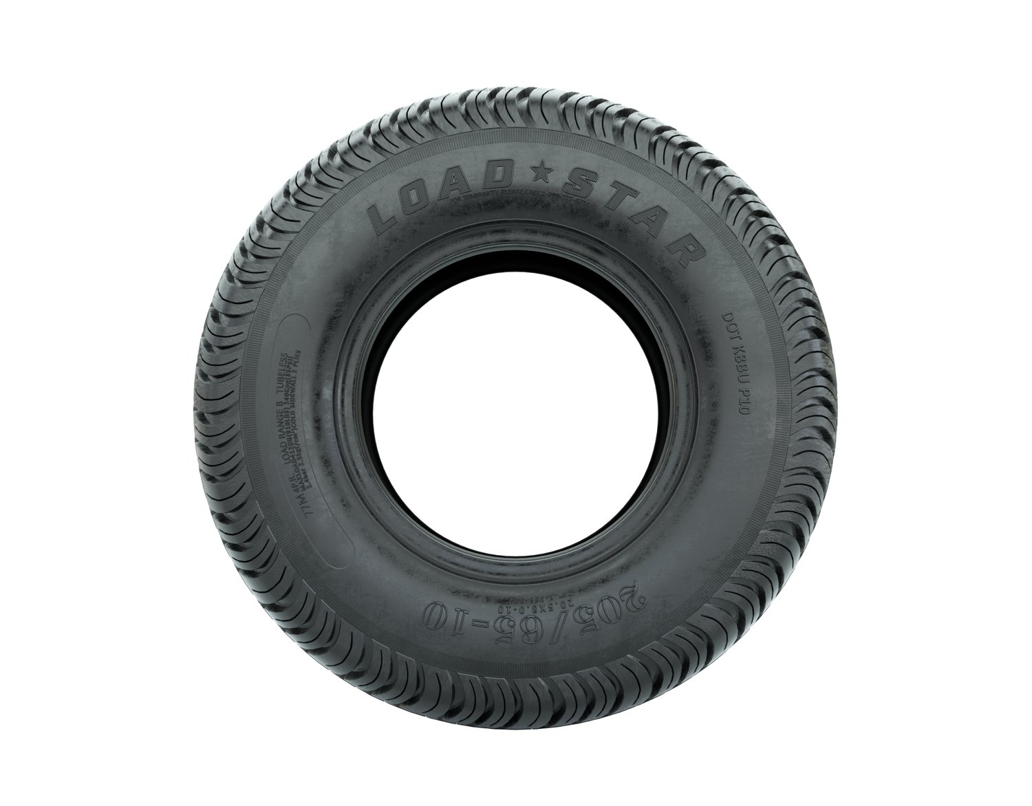 40323 205x65-R10 Load Star 4PR profile mounted