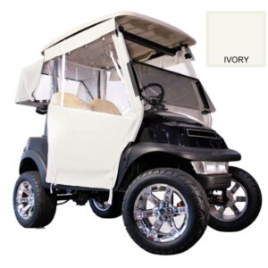 62655 RedDot 3-Sided Track Style Ivory Ultra Seal Enclosure