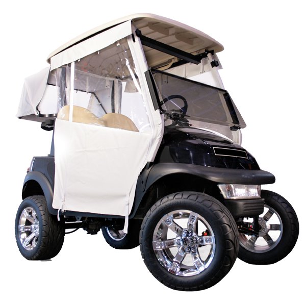 62659 RedDot 3-Sided Track Style White Ultra Seal Enclosure