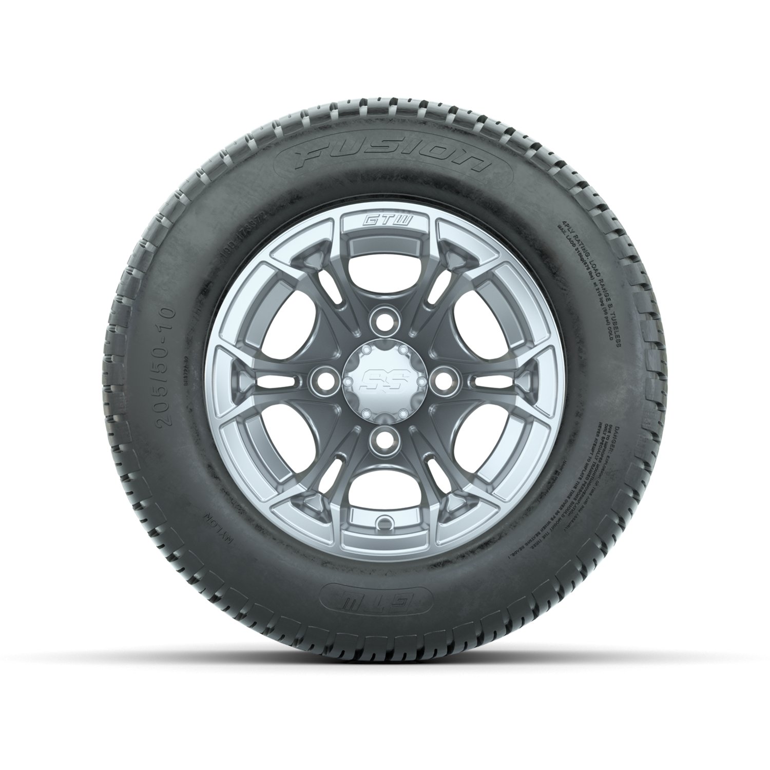 A19-1067 Spyder / Machined & Matte Silver / Fusion