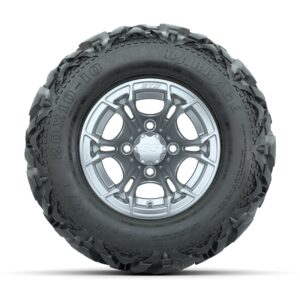 A19-1077 Spyder / Machined & Matte Silver / Barrage