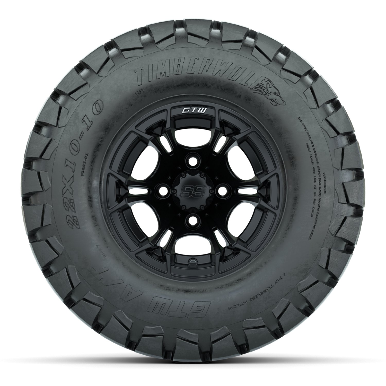 A19-1106 Spyder / Matte Black / Timberwolf