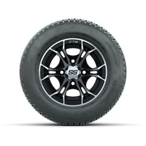 A19-1107 Spyder / Machined & Black / Fusion