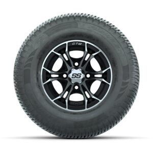 A19-1109 Spyder / Machined & Black / Fusion SR