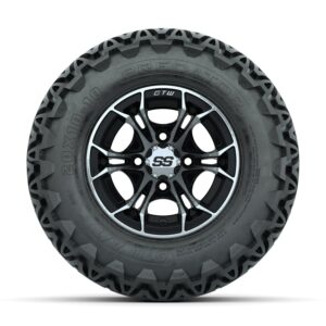 A19-1124 Spyder / Machined & Black / Predator