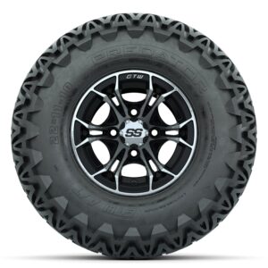 A19-1125 Spyder / Machined & Black / Predator