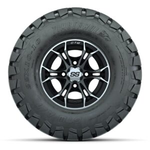A19-1126 Spyder / Machined & Black / Timberwolf
