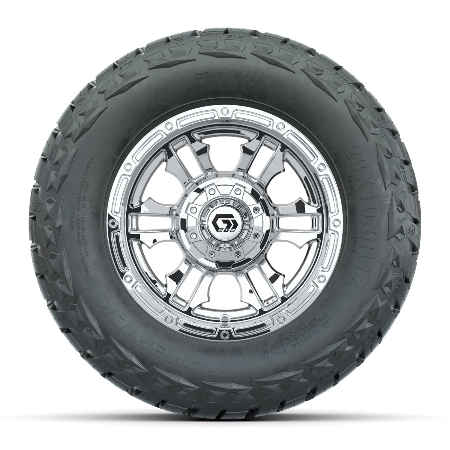 A19-1290 Shogun / Chrome / Maverick 23"
