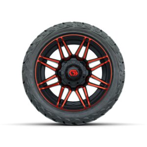 A19-1297 Stealth / Red & Black / Maverick Lo-Pro
