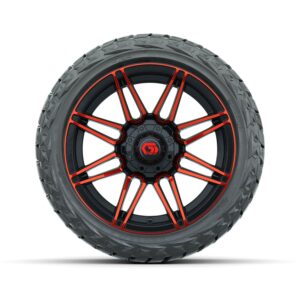 A19-1324 Stealth / Red & Black / Maverick 23"