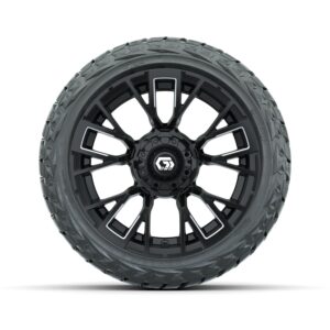 A19-1332 Vandal / Matte Black & Machined / Maverick 23"