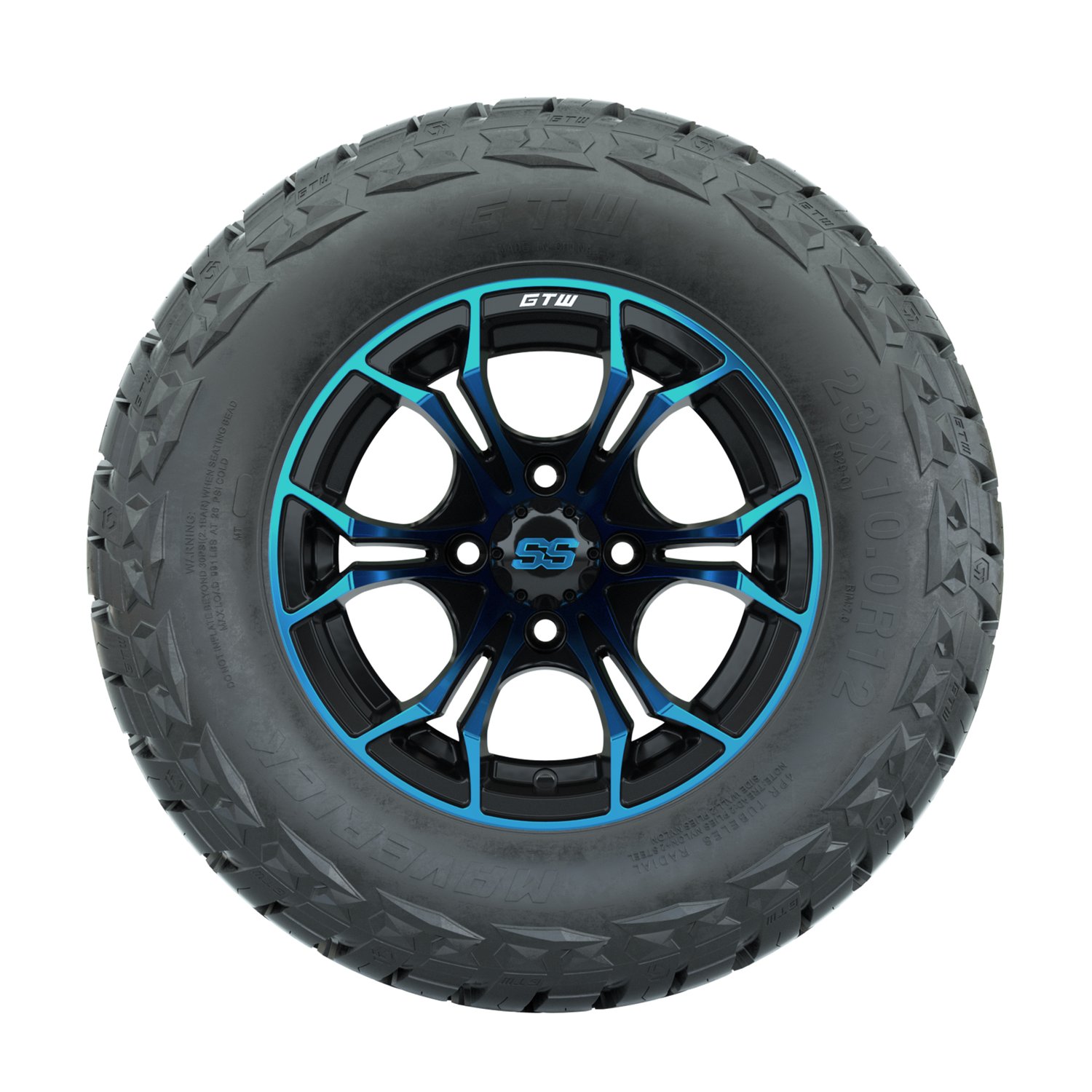 19-220 A19-1412 Spyder / Blue & Black / Maverick