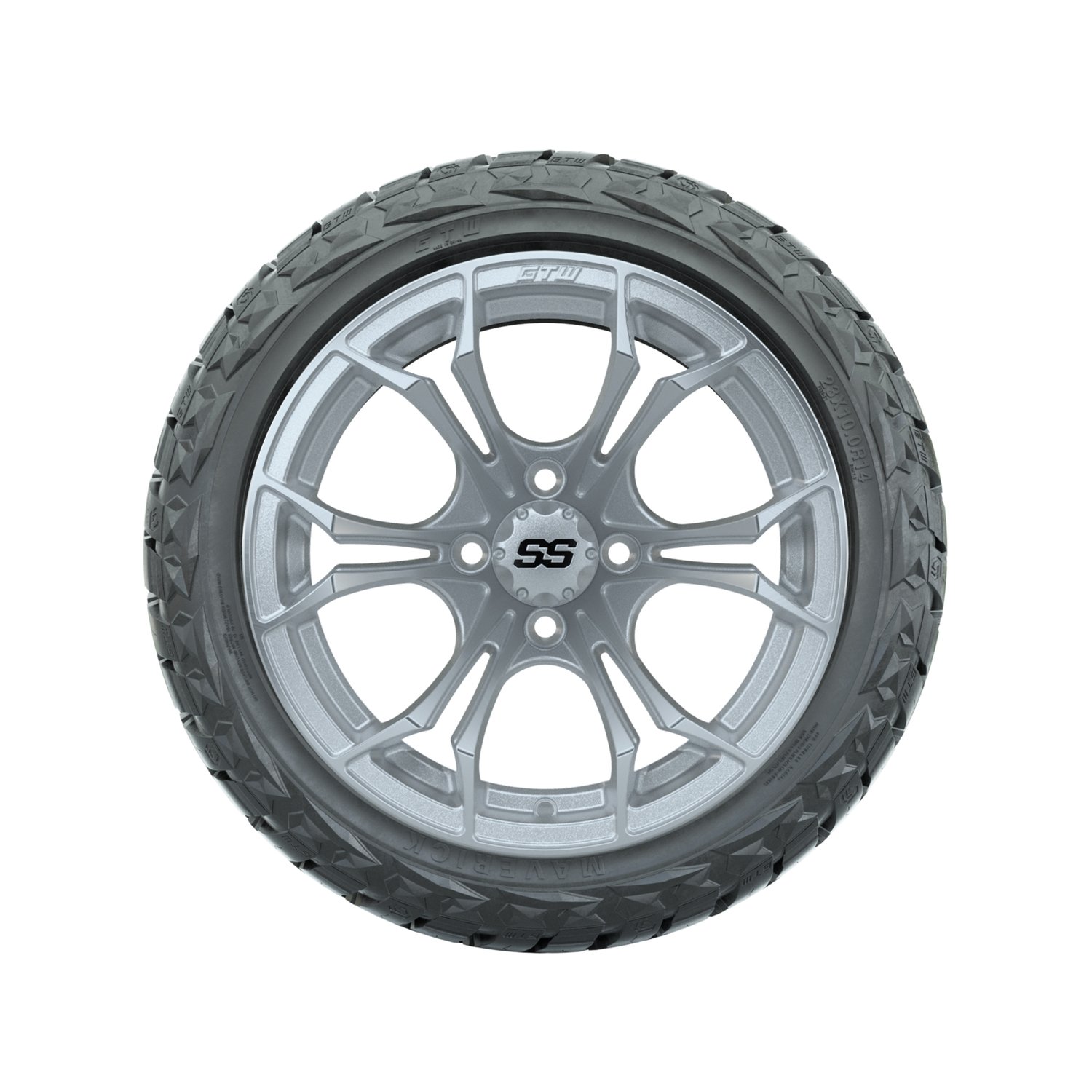 19-352 A19-1461 Spyder / Silver Machined / Maverick
