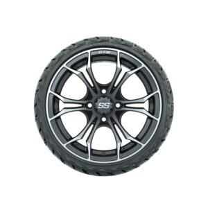 A19-1476 Spyder / Matte Gray & Machined / Maverick Lo Pro