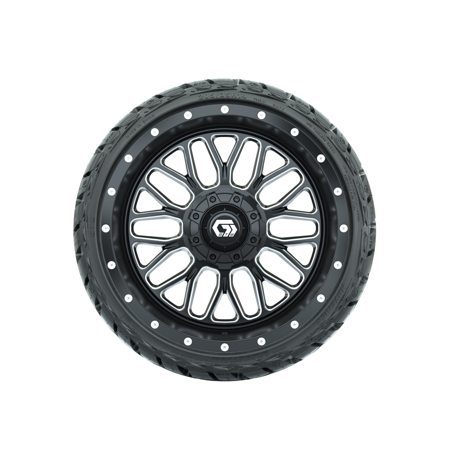 19-343 A19-1481 Helix / Machined & Black / Maverick Lo Pro