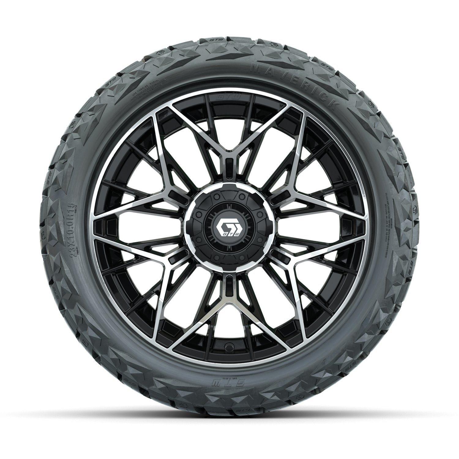 A19-1489 Stellar / Machined & Black / Maverick 23"