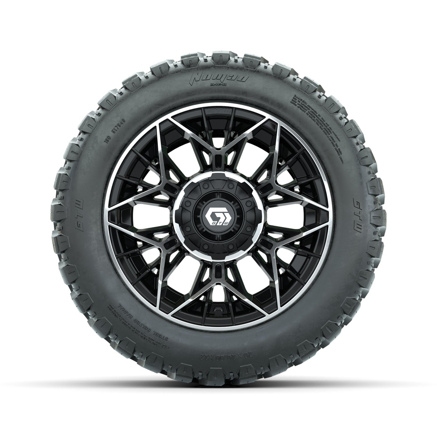 A19-1666 Stellar / Machined & Black / Nomad