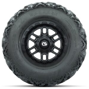 A19-1753 Titan / Machined & Black / Barrage