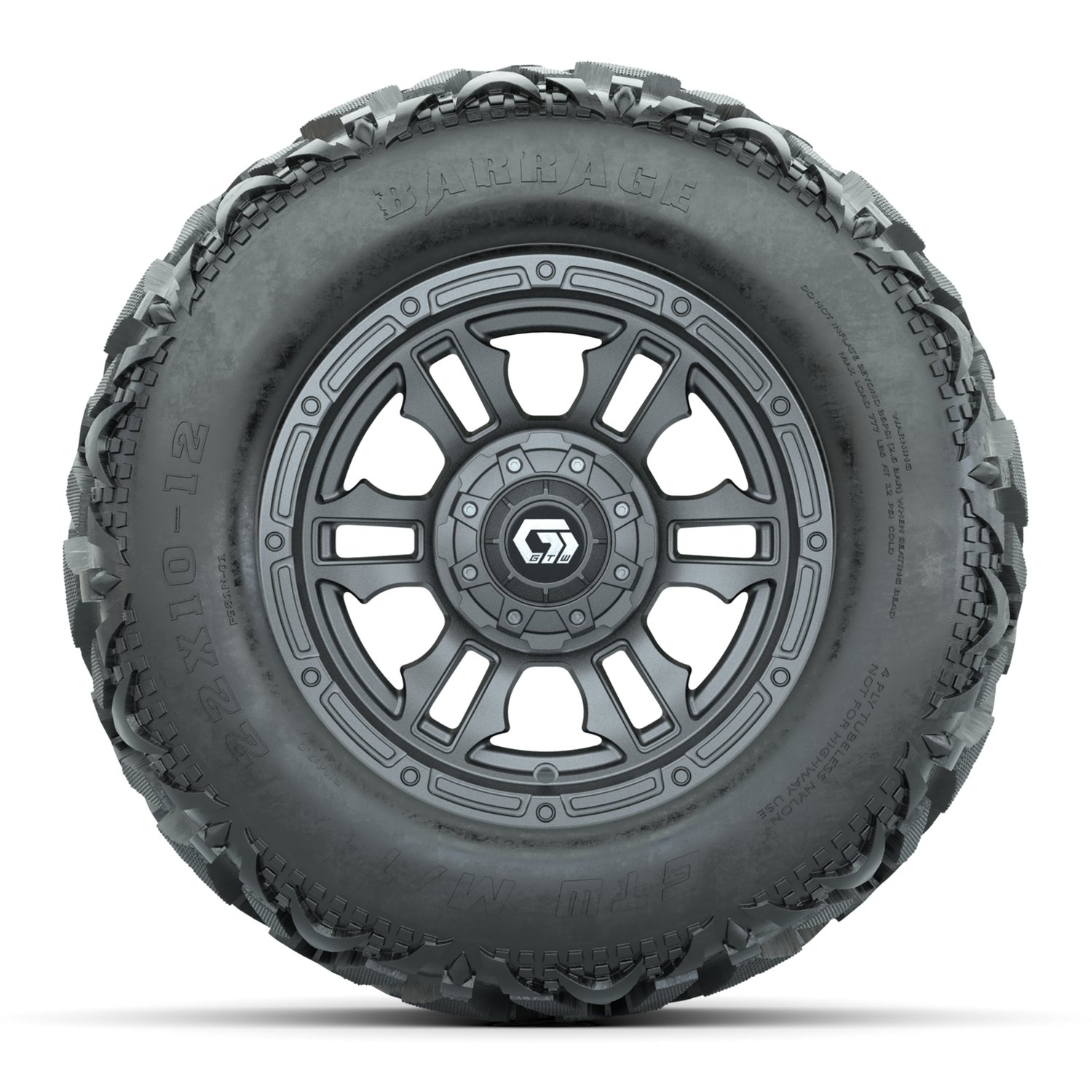 19-402 A19-1900 Shogun / Gloss Gunmetal / Barrage