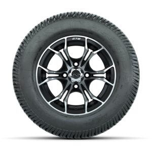 A19-2176 Spyder / Machined & Black / Excel Classic