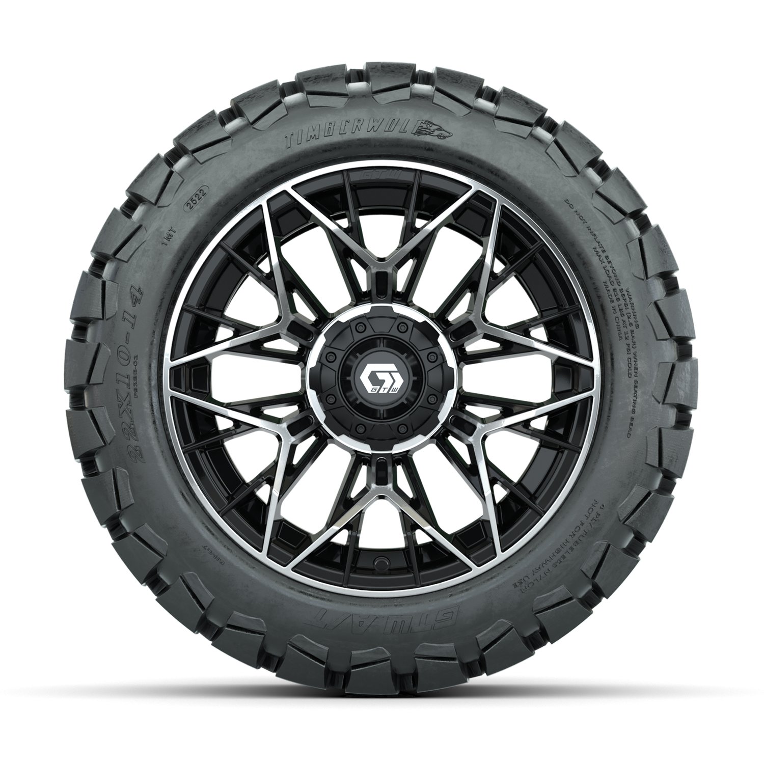 A19-2226 Stellar / Machined & Black / Timberwolf