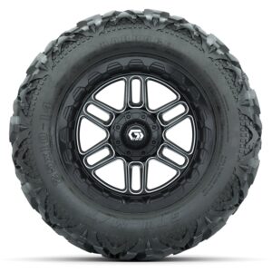 A19-2268 Titan / Machined & Black / Barrage