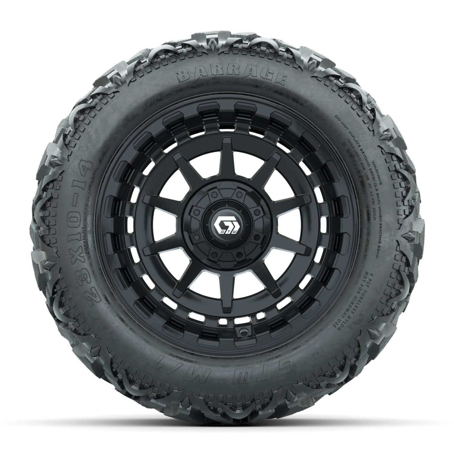 19-397 A19-2356 Barricade / Gloss Black / Barrage