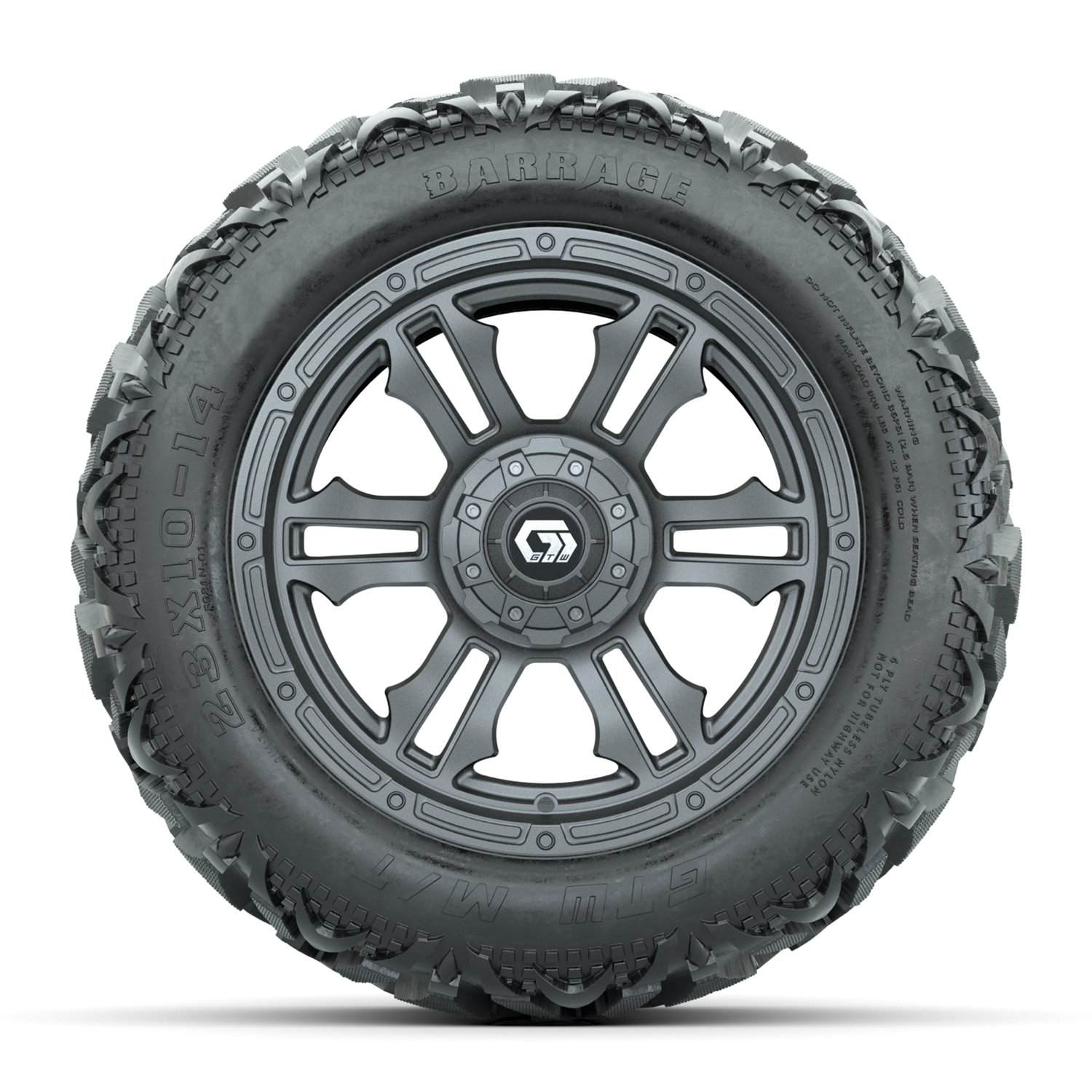 19-403 A19-2374 Shogun / Gloss Gunmetal / Barrage
