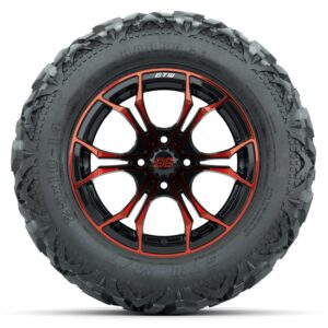 A19-2404 Spyder / Red & Black / Barrage