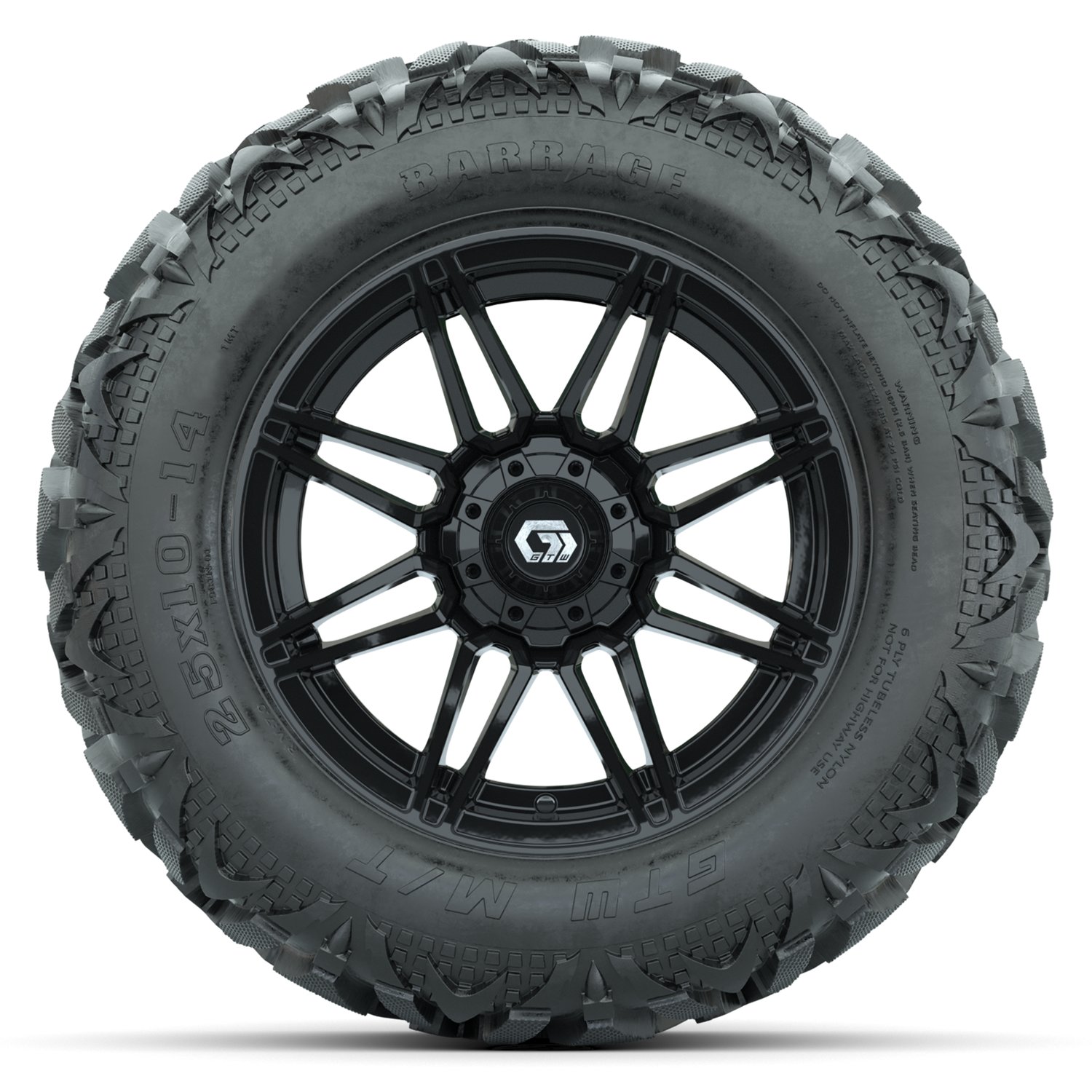 A19-2548 Stealth / Gloss Black / Barrage